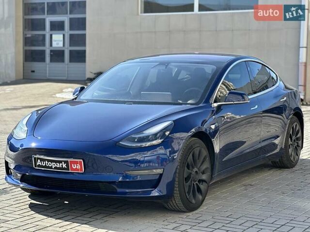 Синій Тесла Модель 3, об'ємом двигуна 0 л та пробігом 104 тис. км за 17990 $, фото 1 на Automoto.ua