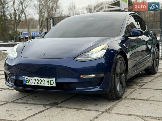 Синий Тесла Модель 3, объемом двигателя 0 л и пробегом 128 тыс. км за 15500 $, фото 1 на Automoto.ua