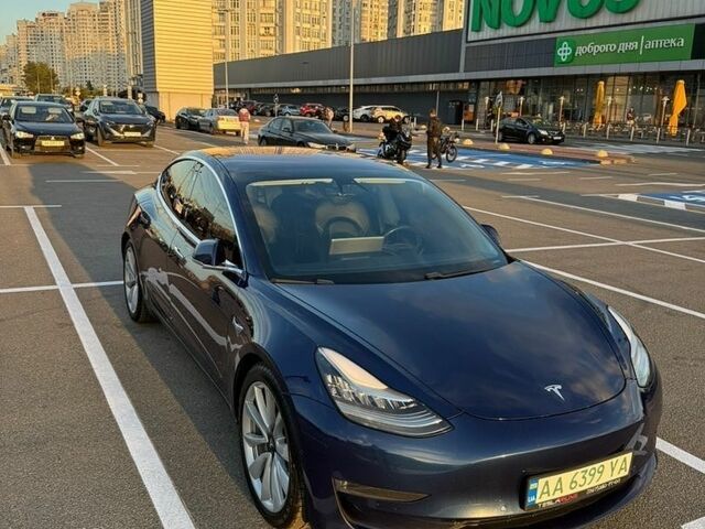 Синий Тесла Модель 3, объемом двигателя 0 л и пробегом 110 тыс. км за 17000 $, фото 1 на Automoto.ua
