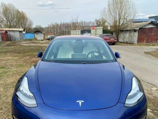 Синий Тесла Модель 3, объемом двигателя 0 л и пробегом 77 тыс. км за 441 $, фото 1 на Automoto.ua