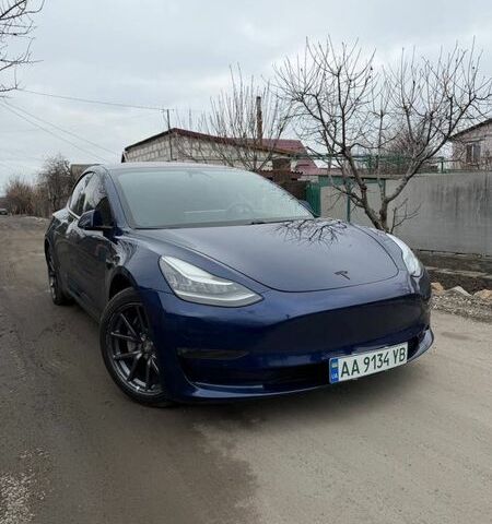 Синій Тесла Модель 3, об'ємом двигуна 0 л та пробігом 130 тис. км за 16499 $, фото 1 на Automoto.ua