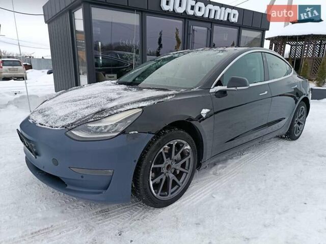 Синий Тесла Модель 3, объемом двигателя 0 л и пробегом 83 тыс. км за 12300 $, фото 1 на Automoto.ua