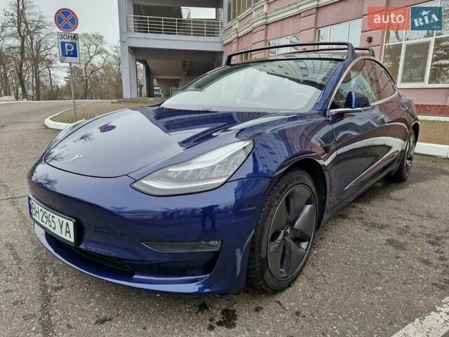 Синий Тесла Модель 3, объемом двигателя 0 л и пробегом 71 тыс. км за 17555 $, фото 1 на Automoto.ua