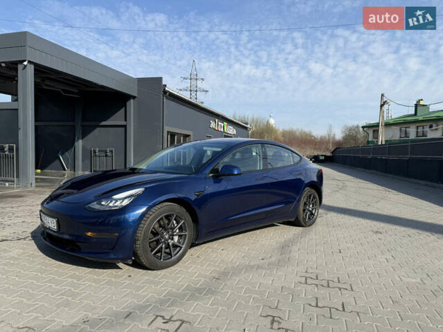 Синий Тесла Модель 3, объемом двигателя 0 л и пробегом 156 тыс. км за 14900 $, фото 1 на Automoto.ua