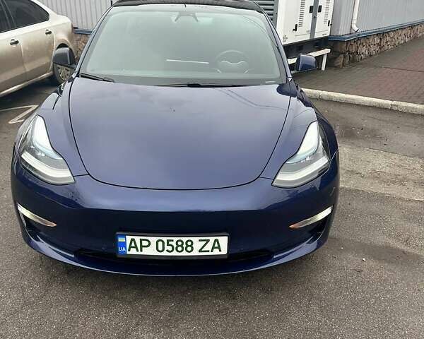 Синий Тесла Модель 3, объемом двигателя 0 л и пробегом 78 тыс. км за 21999 $, фото 1 на Automoto.ua