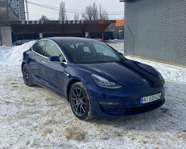 Синій Тесла Модель 3, об'ємом двигуна 0 л та пробігом 63 тис. км за 18300 $, фото 1 на Automoto.ua