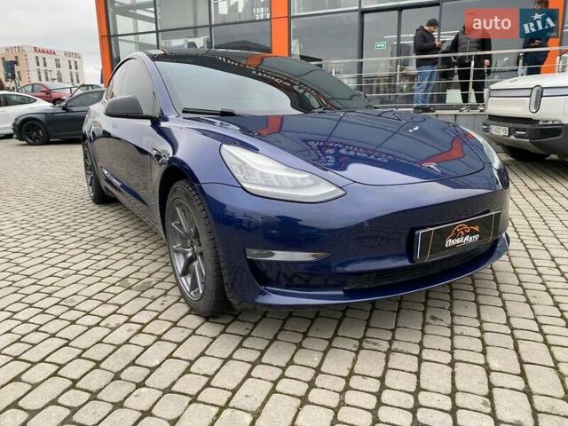 Синий Тесла Модель 3, объемом двигателя 0 л и пробегом 197 тыс. км за 14700 $, фото 1 на Automoto.ua