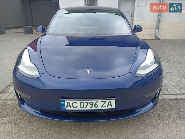 Синий Тесла Модель 3, объемом двигателя 0 л и пробегом 134 тыс. км за 14300 $, фото 1 на Automoto.ua