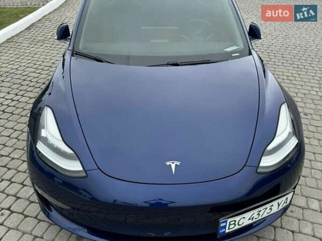 Синій Тесла Модель 3, об'ємом двигуна 0 л та пробігом 95 тис. км за 12200 $, фото 1 на Automoto.ua