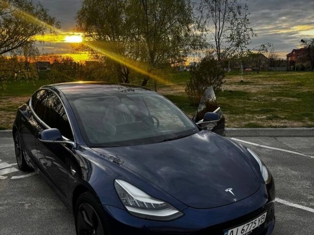 Синий Тесла Модель 3, объемом двигателя 0 л и пробегом 151 тыс. км за 16700 $, фото 1 на Automoto.ua