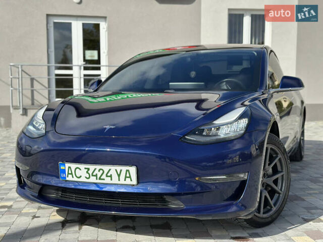 Синій Тесла Модель 3, об'ємом двигуна 0 л та пробігом 87 тис. км за 16999 $, фото 1 на Automoto.ua