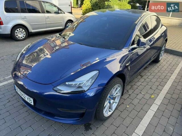 Синій Тесла Модель 3, об'ємом двигуна 0 л та пробігом 60 тис. км за 27500 $, фото 1 на Automoto.ua