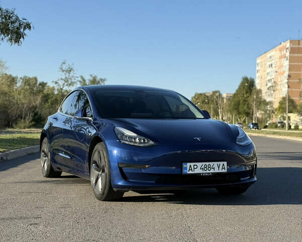 Синий Тесла Модель 3, объемом двигателя 0 л и пробегом 100 тыс. км за 20500 $, фото 1 на Automoto.ua