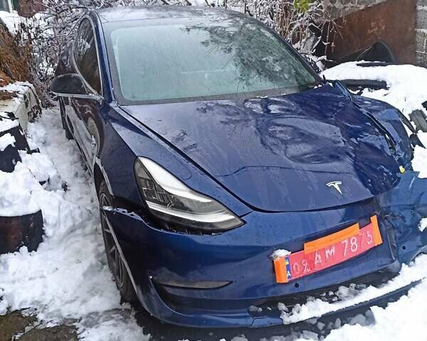 Синій Тесла Модель 3, об'ємом двигуна 0 л та пробігом 120 тис. км за 11700 $, фото 1 на Automoto.ua