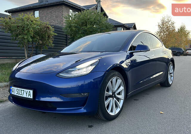 Синій Тесла Модель 3, об'ємом двигуна 0 л та пробігом 190 тис. км за 17200 $, фото 1 на Automoto.ua