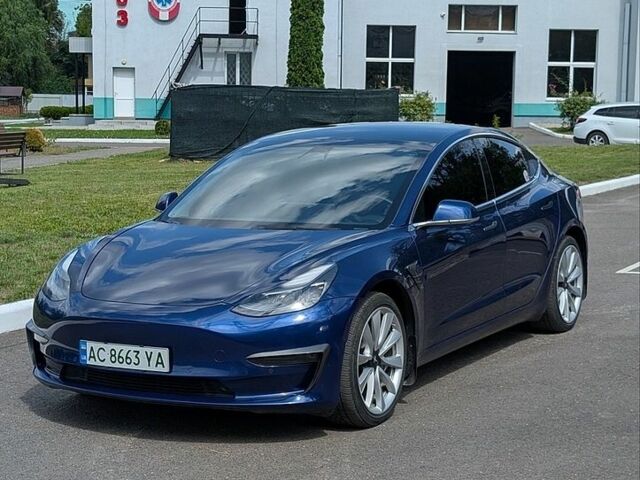 Синій Тесла Модель 3, об'ємом двигуна 0 л та пробігом 206 тис. км за 15500 $, фото 1 на Automoto.ua