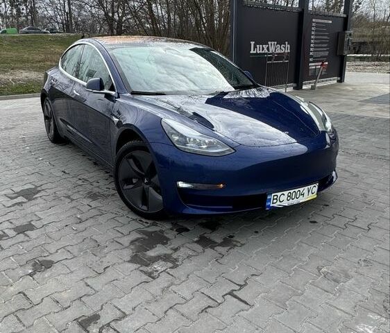 Синий Тесла Модель 3, объемом двигателя 0 л и пробегом 109 тыс. км за 14750 $, фото 1 на Automoto.ua