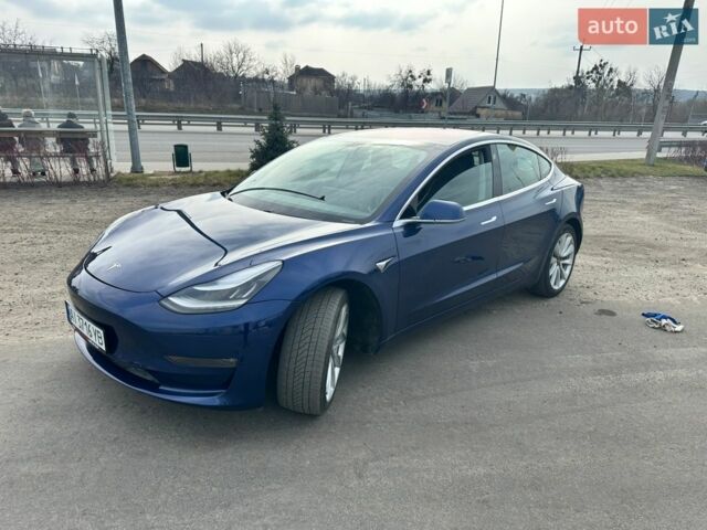 Синій Тесла Модель 3, об'ємом двигуна 0 л та пробігом 135 тис. км за 13800 $, фото 1 на Automoto.ua