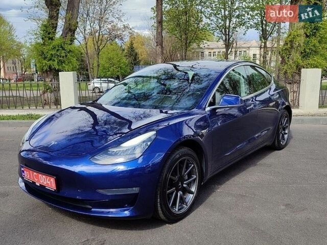 Синий Тесла Модель 3, объемом двигателя 0 л и пробегом 244 тыс. км за 13400 $, фото 1 на Automoto.ua