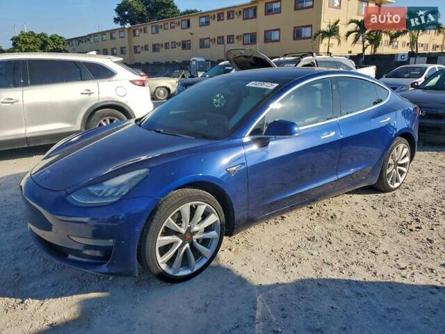 Синій Тесла Модель 3, об'ємом двигуна 0 л та пробігом 149 тис. км за 5500 $, фото 1 на Automoto.ua
