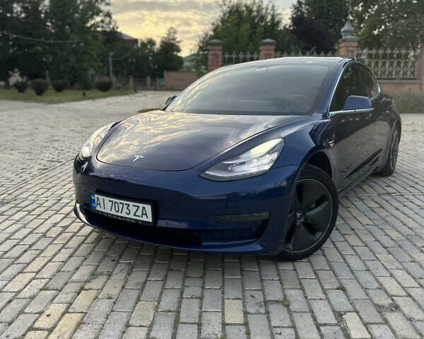Синій Тесла Модель 3, об'ємом двигуна 0 л та пробігом 95 тис. км за 16750 $, фото 1 на Automoto.ua