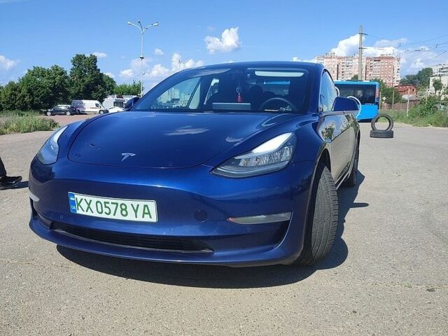 Синій Тесла Модель 3, об'ємом двигуна 0 л та пробігом 128 тис. км за 19300 $, фото 1 на Automoto.ua