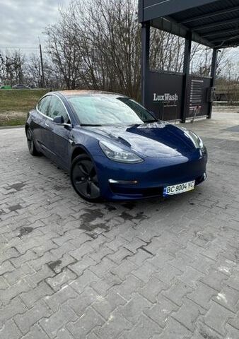 Синий Тесла Модель 3, объемом двигателя 0 л и пробегом 108 тыс. км за 14499 $, фото 1 на Automoto.ua