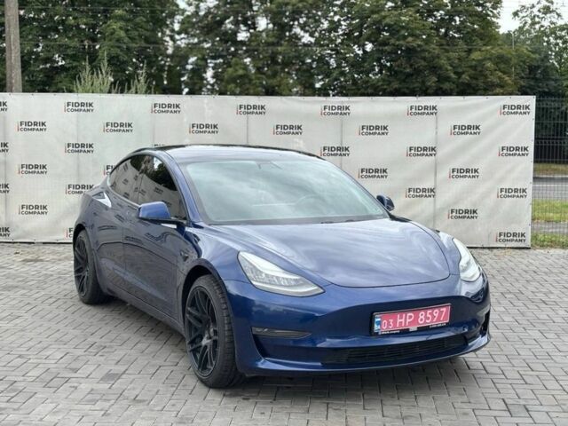 Синій Тесла Модель 3, об'ємом двигуна 0 л та пробігом 135 тис. км за 13500 $, фото 1 на Automoto.ua