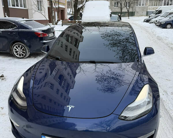 Синий Тесла Модель 3, объемом двигателя 0 л и пробегом 121 тыс. км за 19800 $, фото 1 на Automoto.ua