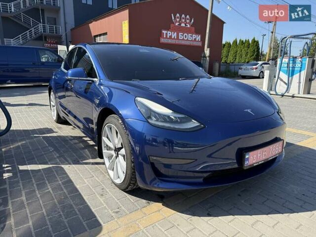 Синий Тесла Модель 3, объемом двигателя 0 л и пробегом 200 тыс. км за 18200 $, фото 1 на Automoto.ua