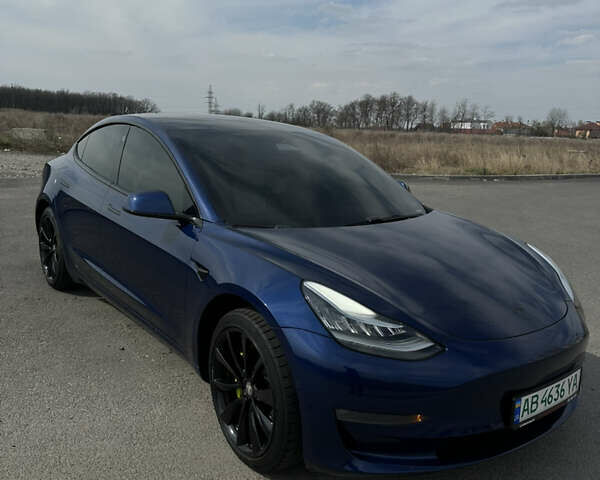 Синий Тесла Модель 3, объемом двигателя 0 л и пробегом 88 тыс. км за 18500 $, фото 1 на Automoto.ua