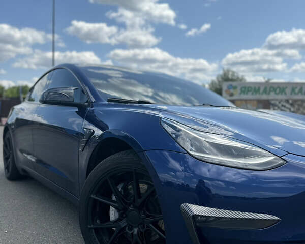 Синий Тесла Модель 3, объемом двигателя 0 л и пробегом 90 тыс. км за 19000 $, фото 1 на Automoto.ua