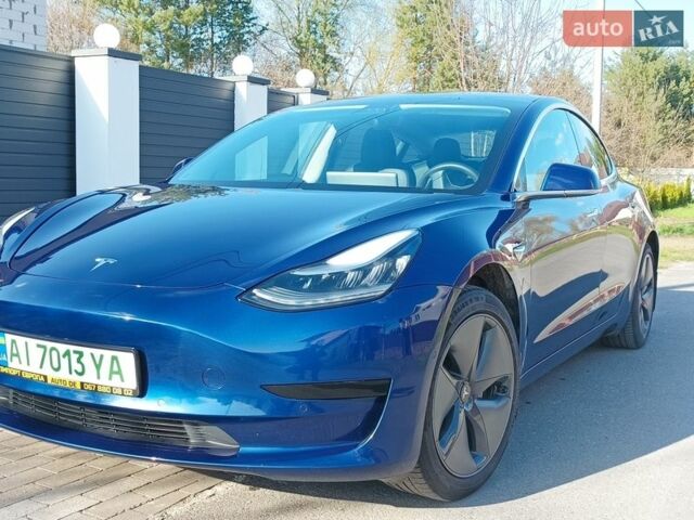 Синий Тесла Модель 3, объемом двигателя 0 л и пробегом 177 тыс. км за 17500 $, фото 1 на Automoto.ua
