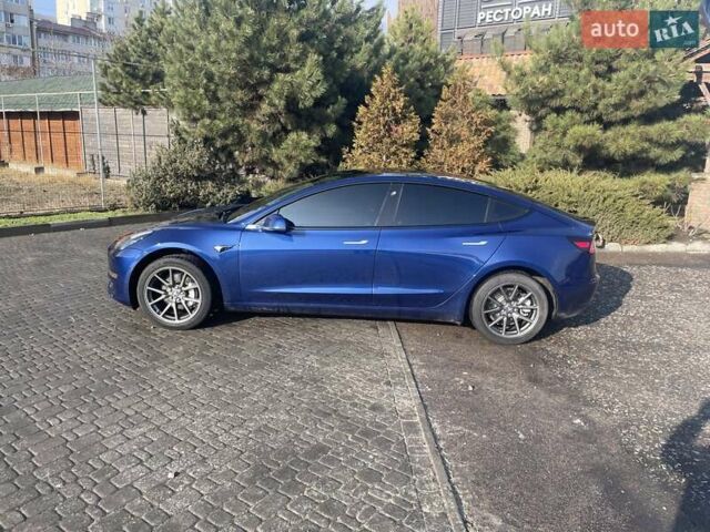 Синий Тесла Модель 3, объемом двигателя 0 л и пробегом 83 тыс. км за 15500 $, фото 1 на Automoto.ua