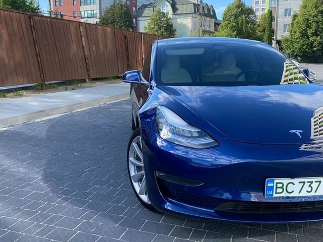 Синій Тесла Модель 3, об'ємом двигуна 0 л та пробігом 135 тис. км за 14999 $, фото 1 на Automoto.ua