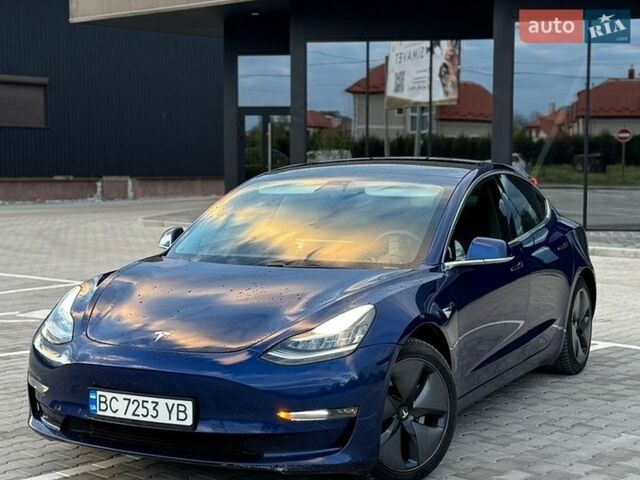 Синий Тесла Модель 3, объемом двигателя 0 л и пробегом 159 тыс. км за 16200 $, фото 1 на Automoto.ua