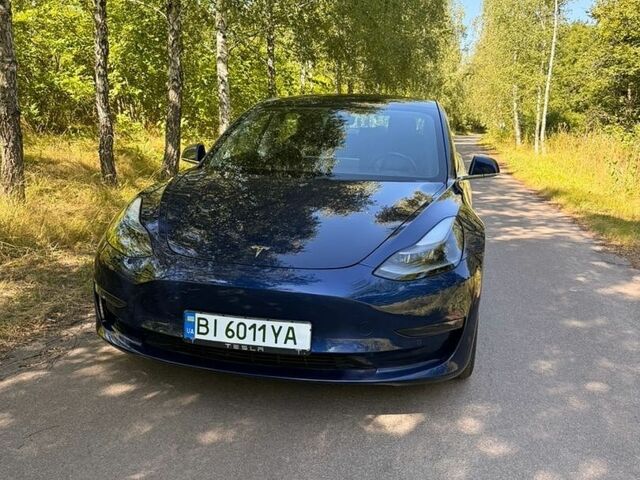 Синій Тесла Модель 3, об'ємом двигуна 0 л та пробігом 96 тис. км за 16000 $, фото 1 на Automoto.ua