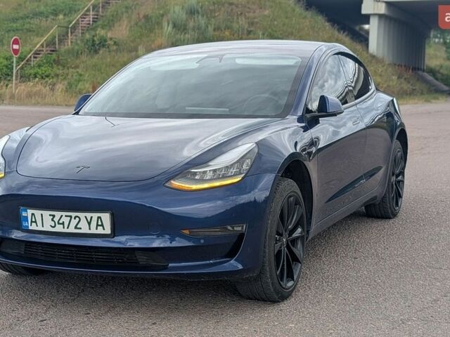Синій Тесла Модель 3, об'ємом двигуна 0 л та пробігом 158 тис. км за 19500 $, фото 1 на Automoto.ua