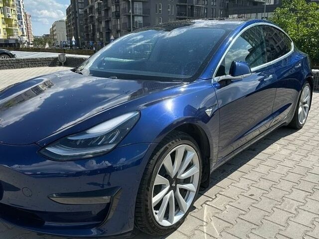 Синій Тесла Модель 3, об'ємом двигуна 0 л та пробігом 146 тис. км за 13900 $, фото 1 на Automoto.ua