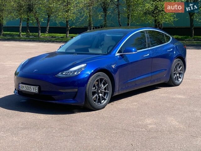 Синій Тесла Модель 3, об'ємом двигуна 0 л та пробігом 146 тис. км за 17900 $, фото 1 на Automoto.ua