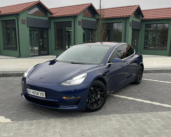 Синий Тесла Модель 3, объемом двигателя 0 л и пробегом 66 тыс. км за 16500 $, фото 1 на Automoto.ua