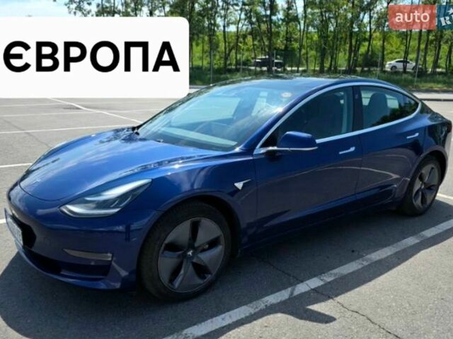 Синій Тесла Модель 3, об'ємом двигуна 0 л та пробігом 170 тис. км за 19400 $, фото 1 на Automoto.ua