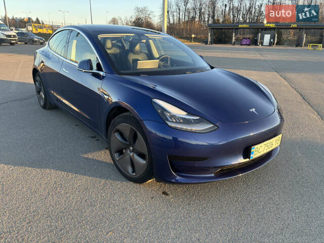 Синий Тесла Модель 3, объемом двигателя 0 л и пробегом 122 тыс. км за 16500 $, фото 1 на Automoto.ua