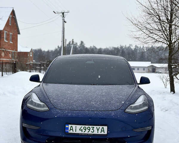 Синий Тесла Модель 3, объемом двигателя 0 л и пробегом 185 тыс. км за 18700 $, фото 1 на Automoto.ua