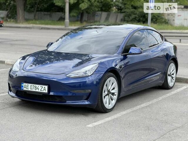 Синій Тесла Модель 3, об'ємом двигуна 0 л та пробігом 48 тис. км за 24500 $, фото 1 на Automoto.ua