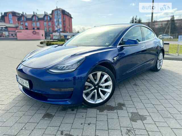 Синій Тесла Модель 3, об'ємом двигуна 0 л та пробігом 81 тис. км за 16800 $, фото 1 на Automoto.ua