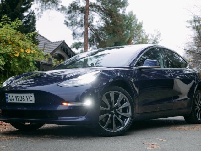 Синій Тесла Модель 3, об'ємом двигуна 0 л та пробігом 136 тис. км за 18000 $, фото 1 на Automoto.ua