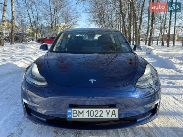Синий Тесла Модель 3, объемом двигателя 0 л и пробегом 67 тыс. км за 21000 $, фото 1 на Automoto.ua