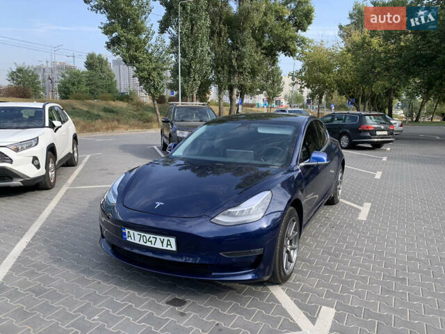 Синій Тесла Модель 3, об'ємом двигуна 0 л та пробігом 48 тис. км за 16300 $, фото 1 на Automoto.ua