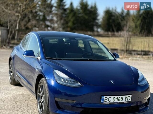 Синій Тесла Модель 3, об'ємом двигуна 0 л та пробігом 40 тис. км за 16699 $, фото 1 на Automoto.ua